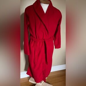 Luxurious Red Bathrobe